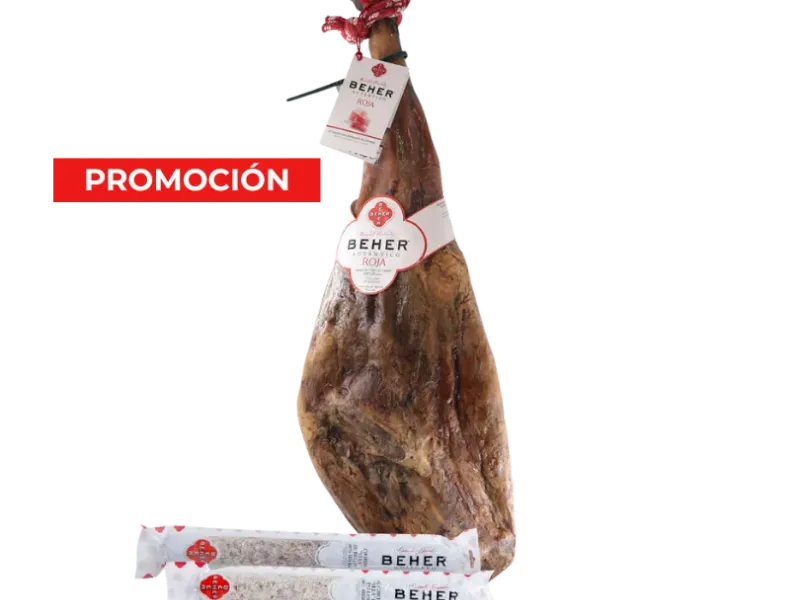 Jamón de Cebo de Campo 100% Ibérico “ROJA”